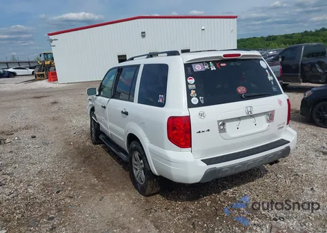 2003 Honda Pilot Ex-L from USA, damaged, VIN 2HKYF18593H537237